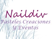 Logo NailDiv Pasteles, Creaciones y Eventos