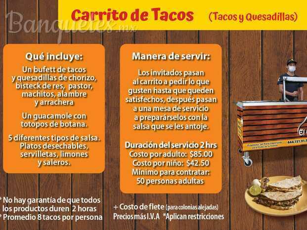 Carrito Tacos y Quesadillas
