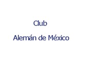 Club Alemán de México