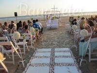 Realización y decoración de iglesia en la playa o en cualquier otra locación