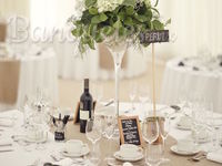 Boda beige y morado