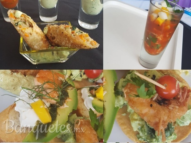 Menú o Canapés de Mariscos