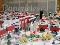 Servicio de banquetes empresariales y sociales