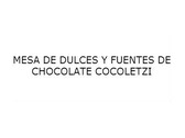 Mesa de Dulces y Fuentes de Chocolate Cocoletzi