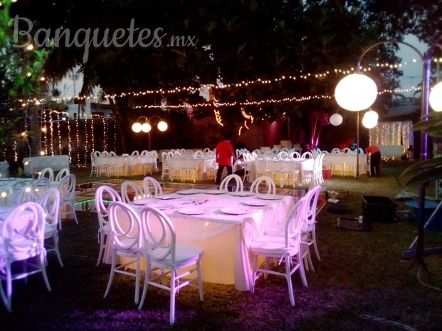 DECORACIONDE  BODA  CON ILUMINACION LED 