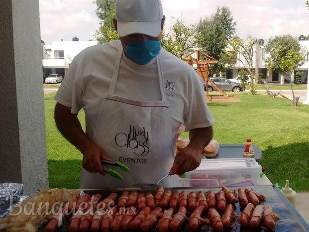 Hot dogs para fiesta