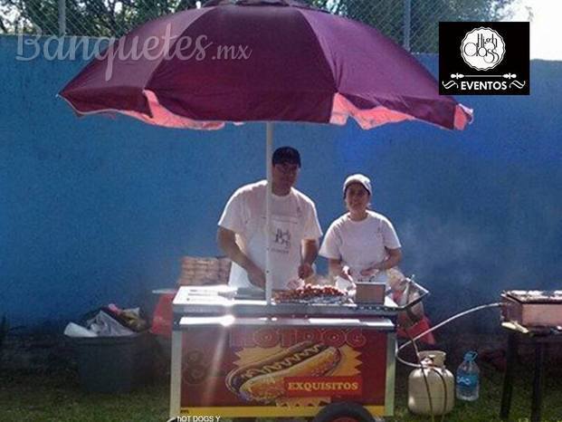 Carrito de hot dogs para fiestas infantiles