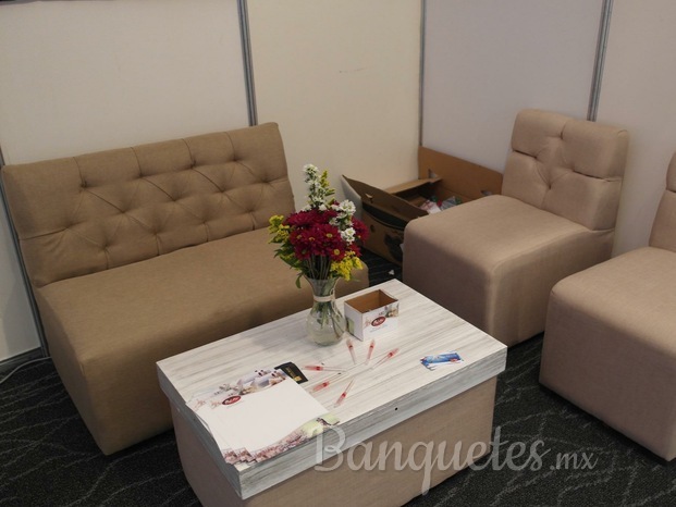 Sala lounge en color beige 