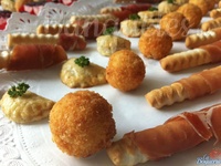 Variedad de canapés