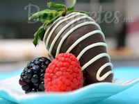 Fresas con chocolate