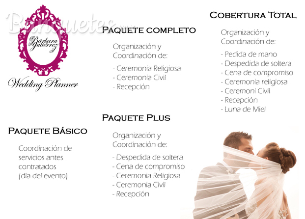 Paquetes bodas