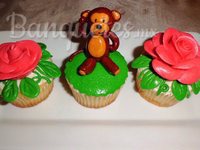 Cupcakes con Fondant