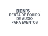 Ben's Renta de Equipo de Audio para Eventos