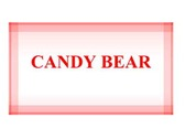 Candy Bear