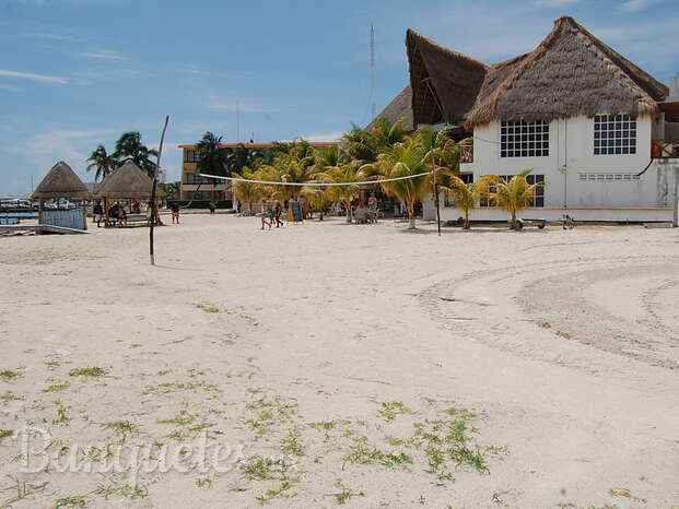 area para eventos en la playa