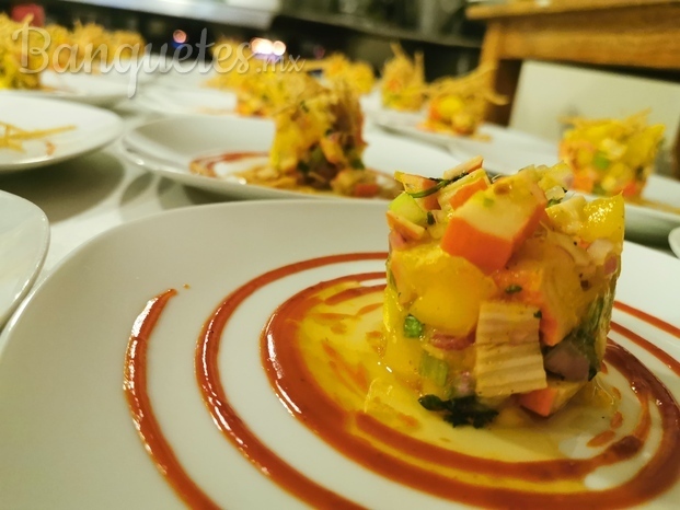 Ceviche de mango