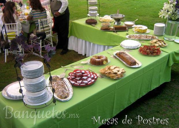 Mesa de postres