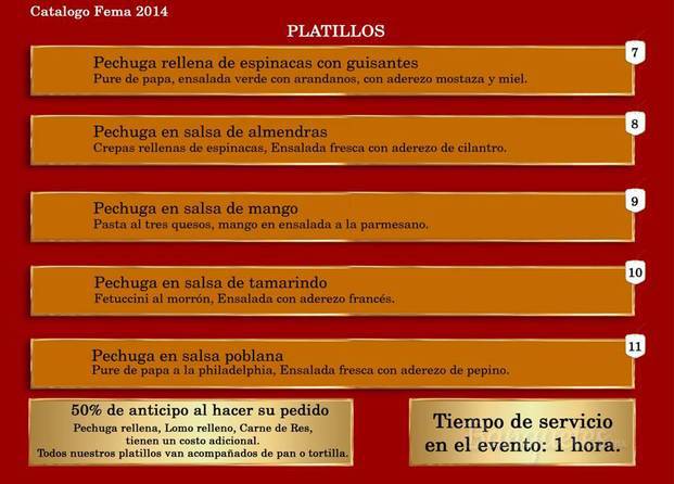 Platillos 2