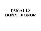 Tamales Doña Leonor