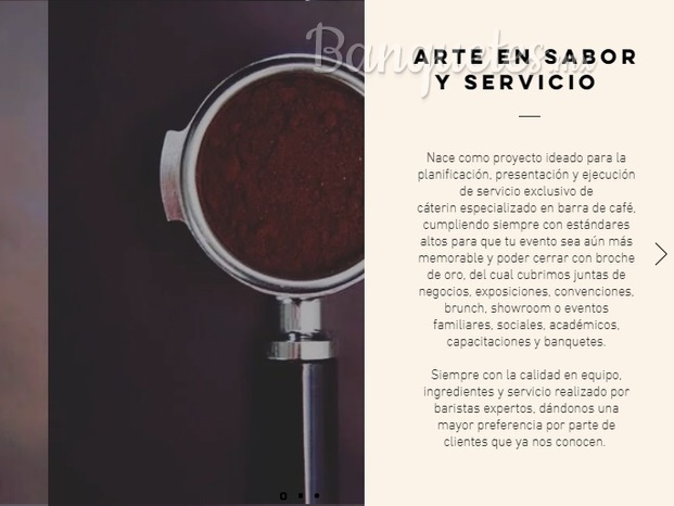 Arte en sabor y servicio