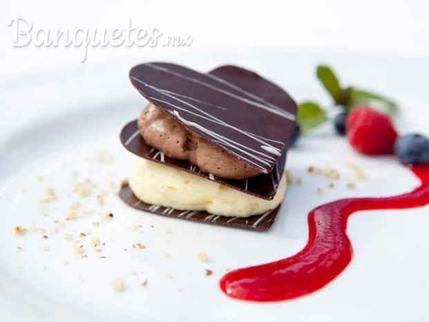 Mousse de chocolate 