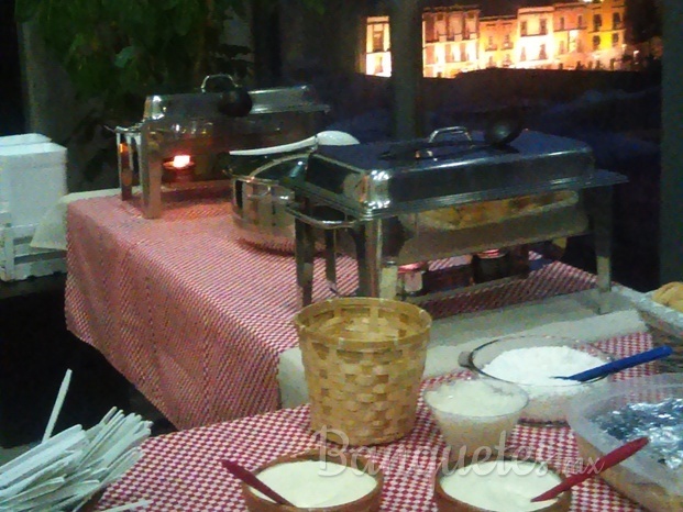 Chilaquiles, cena para evento empresarial
