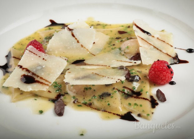 Foie Gras Ravioli