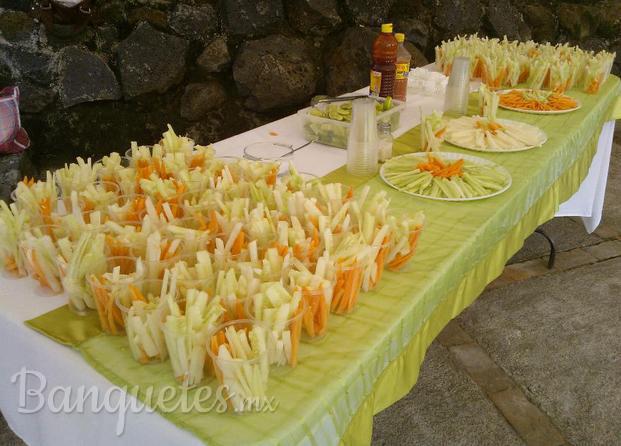 Mesa de crudités