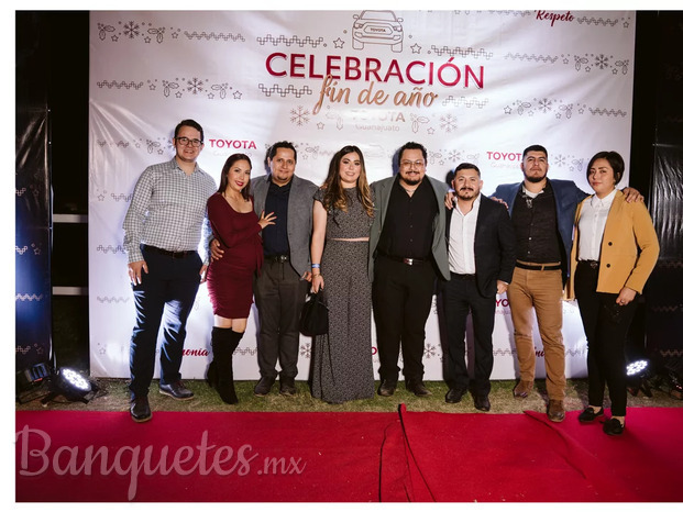 Celebracion fin de año de Toyota Guanajuato