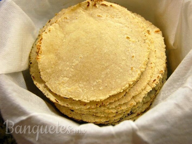 Tortillas de Nixtamal recién hechas