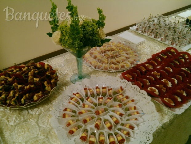 Servicio de canapes